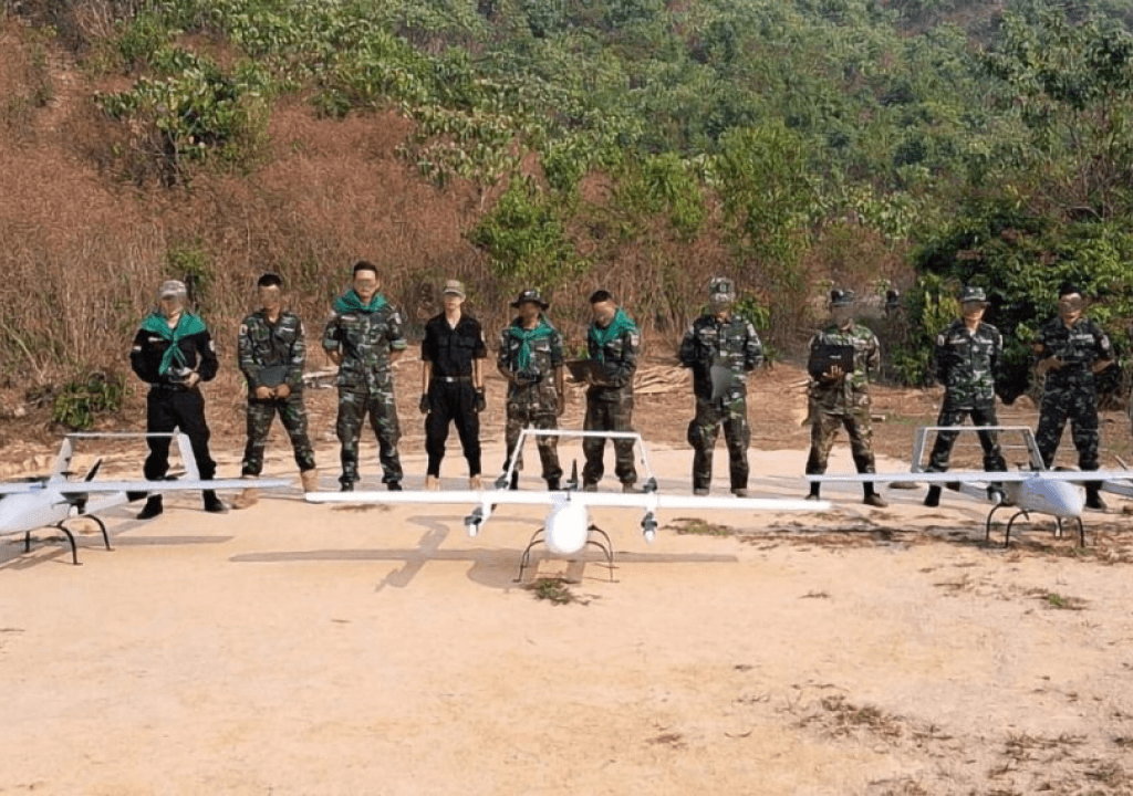 Myanmar Opposition Forces Launch Drone Attacks on Junta's Capital