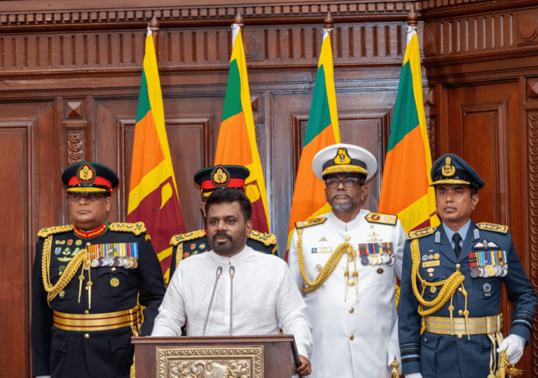 Sri Lanka’s Communist President Sworn In