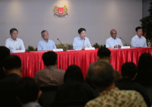 Wong Unveils Cabinet, Solidifying 4G Core and Building for the Future